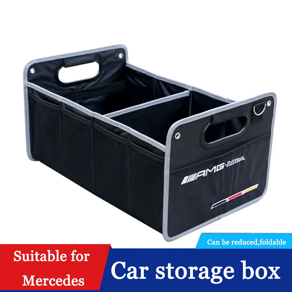 Collapsible Car Organizer Trunk Box black storage bag for cars Mercedes Benz C-class /GLC /E-class /GLA Audi BWM Container Bags
Collapsible Car Organizer Trunk Box black storage bag for cars Mercedes Benz C-class /GLC /E-class /GLA Audi BWM Container Bags