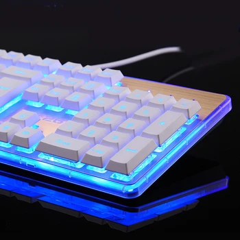 Ice-Blue/ Orange Backlight Keyboard Backlit Glowing Illuminated Gaming Game Anti-ghost Metal Panel Wired USB Computer Keyboard
Ice-Blue/ Orange Backlight Keyboard Backlit Glowing Illuminated Gaming Game Anti-ghost Metal Panel Wired USB Computer Keyboard