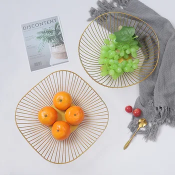 Nordic Hollow Fruit Storage Baskets Iron Golden Snack Candy Bowl Fruit Plate Jewelry Storage Living Room Restaurant Organizer
Nordic Hollow Fruit Storage Baskets Iron Golden Snack Candy Bowl Fruit Plate Jewelry Storage Living Room Restaurant Organizer