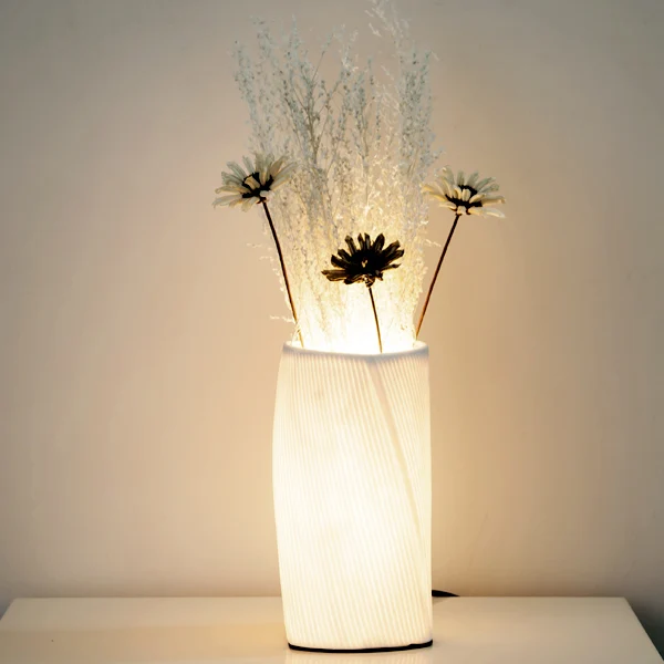 Artpad Modern Creative Bedside Table Lamp Porcelain Vase Light Wedding Study Decoration LED Romantic Atmosphere Lamp Night Light
Artpad Modern Creative Bedside Table Lamp Porcelain Vase Light Wedding Study Decoration LED Romantic Atmosphere Lamp Night Light