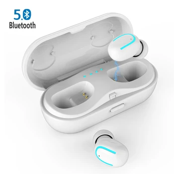 2 pcs Earbud TWS True Earphones Bluetooth V5.0 10 hours Call Touch control TWS Wireless Earbuds 650mah
2 pcs Earbud TWS True Earphones Bluetooth V5.0 10 hours Call Touch control TWS Wireless Earbuds 650mah