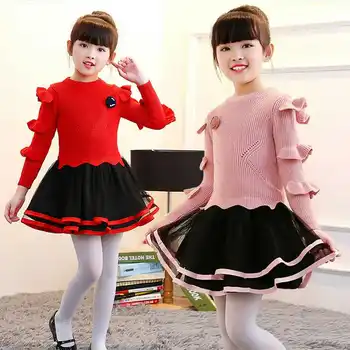 Autumn 2020 Fashion Thick Warm Girl Dresses Princess Knitted Winter Party Kids Sweater Tutu Dress Girl Clothes Children Clothing
Autumn 2020 Fashion Thick Warm Girl Dresses Princess Knitted Winter Party Kids Sweater Tutu Dress Girl Clothes Children Clothing