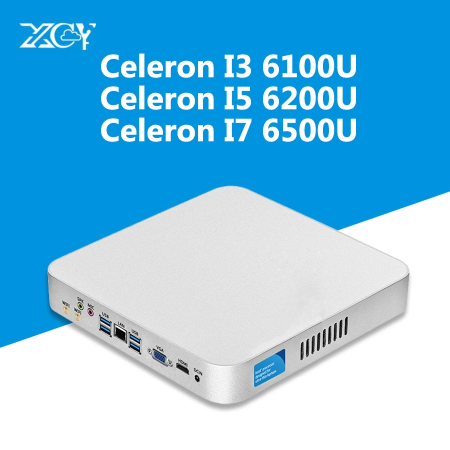XCY Core i7 6500U i5 6200U i3 6100U Mini PC 16GB RAM Wifi Kaby Lake Windows 10 4K HTPC Nuc HD Graphics 520 usb pc
XCY Core i7 6500U i5 6200U i3 6100U Mini PC 16GB RAM Wifi Kaby Lake Windows 10 4K HTPC Nuc HD Graphics 520 usb pc