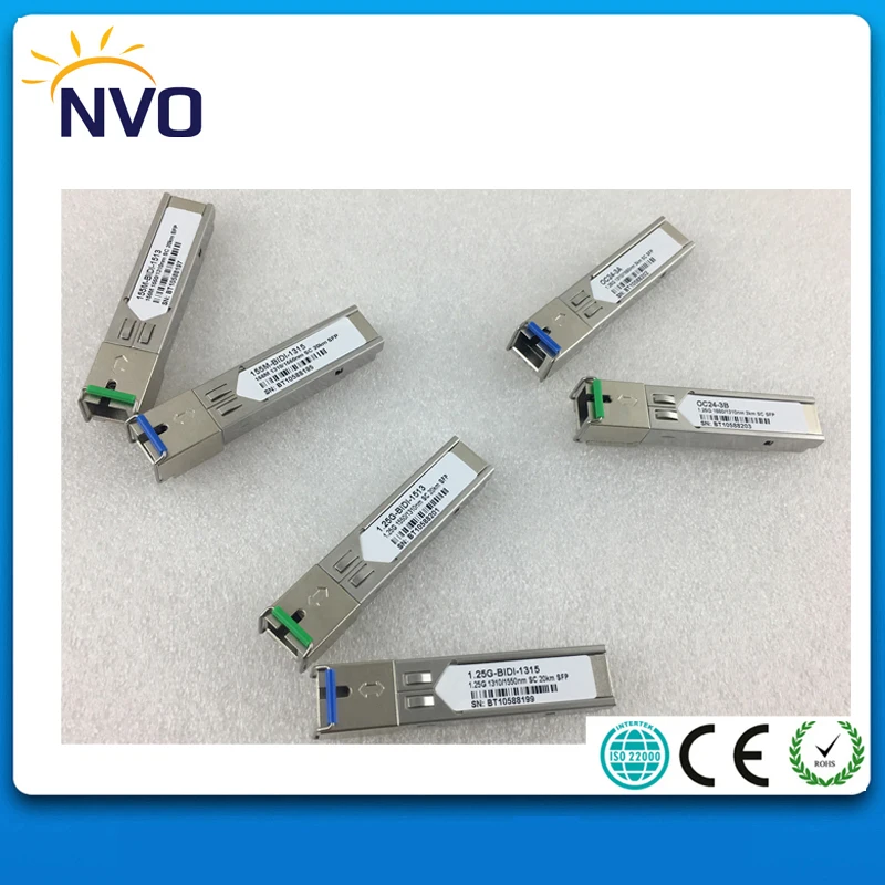 Free Shipping 1.25G,Single Mode,BIDI,1310/1550,60KM,DDM,Simplex,WDM,Compatible with Cisco Code,LC Fiber Optical SFP Transceiver
Free Shipping 1.25G,Single Mode,BIDI,1310/1550,60KM,DDM,Simplex,WDM,Compatible with Cisco Code,LC Fiber Optical SFP Transceiver