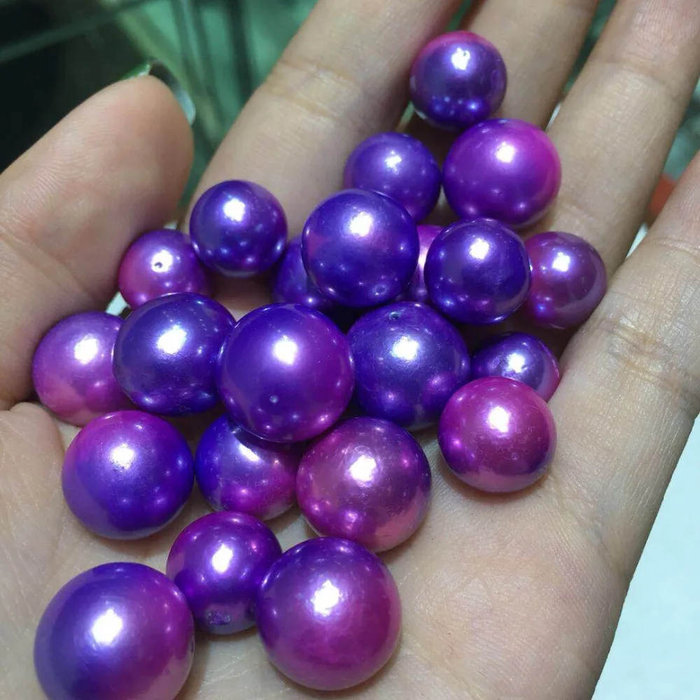 New Arrivals Lavender Big Edison Pearls 9-12MM Giant Colored Edison Round Pearls Grade AAA Loose Pearls Mix 10 ColorsABH871
New Arrivals Lavender Big Edison Pearls 9-12MM Giant Colored Edison Round Pearls Grade AAA Loose Pearls Mix 10 ColorsABH871
