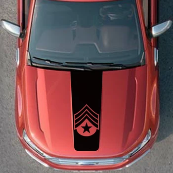 custom car sticker 1PC hood scoop Military Sergeant Badge graphic vinyls car accessories decal for ford everest endeavour ranger
custom car sticker 1PC hood scoop Military Sergeant Badge graphic vinyls car accessories decal for ford everest endeavour ranger