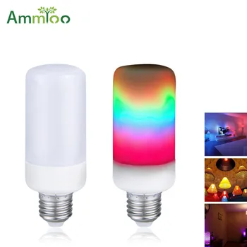 Led Flame Lamps LED Flame Effect Light Bulb E27 E26 B22 E14 E12 Colorful Flickering Emulation Fire Lights For Holiday Home Decor
Led Flame Lamps LED Flame Effect Light Bulb E27 E26 B22 E14 E12 Colorful Flickering Emulation Fire Lights For Holiday Home Decor