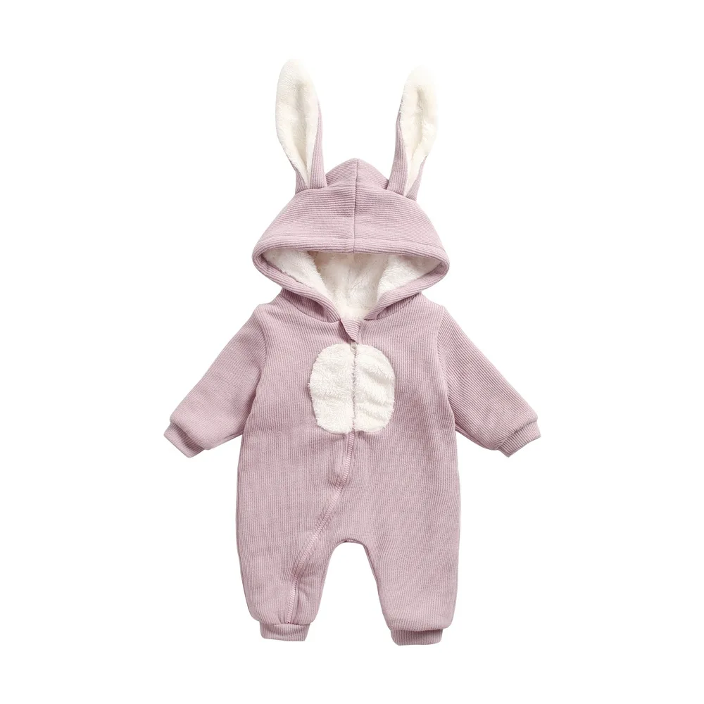 Autumn And Winter Baby rompers Cartoon Children Hooded Animal Unisex Costume Solid color Rompers warm Infant Outfits
Autumn And Winter Baby rompers Cartoon Children Hooded Animal Unisex Costume Solid color Rompers warm Infant Outfits