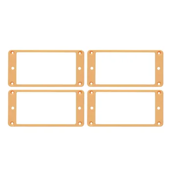 FLEOR 2 Set Cream Plastic Humbucker Mounting Ring Neck Bridge Pickup Frame Curved for LP Style Electric Guitar
FLEOR 2 Set Cream Plastic Humbucker Mounting Ring Neck Bridge Pickup Frame Curved for LP Style Electric Guitar