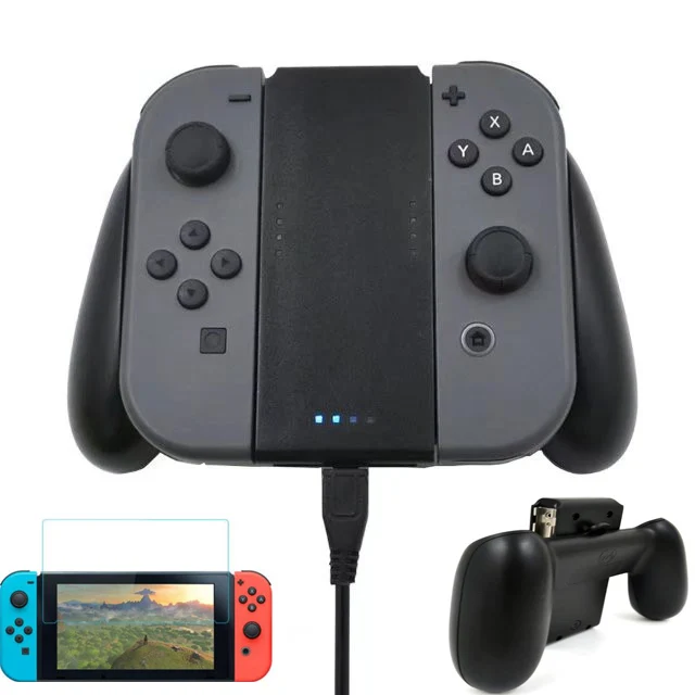 Chargeable Left Right Comfort Charger Hand Grip Holder Charging Dock Station For Nintend Switch Joy-Con NS+Tempered Glass Film
Chargeable Left Right Comfort Charger Hand Grip Holder Charging Dock Station For Nintend Switch Joy-Con NS+Tempered Glass Film