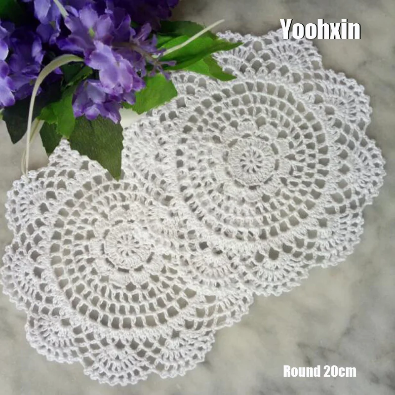 Modern Round Lace cotton table place mat dining pad Cloth crochet placemat cup mug tablecloth tea coaster handmade doily kitchen
Modern Round Lace cotton table place mat dining pad Cloth crochet placemat cup mug tablecloth tea coaster handmade doily kitchen