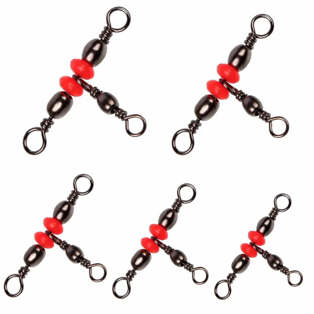 20pcs/lot Three 3 Way Fishing Swivel Brass Barrel Triple Swivel Fishing Connector With Solid Ring 10 Sizes 1#-14#
20pcs/lot Three 3 Way Fishing Swivel Brass Barrel Triple Swivel Fishing Connector With Solid Ring 10 Sizes 1#-14#