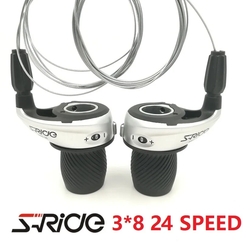 S-RIDE SRD35 Bicycle Derailleur RevoShift 3*8 Speed 24 Speed MTB Mountain Bike Folding Bike Shifter Compatible Shimano RS35/RS41
S-RIDE SRD35 Bicycle Derailleur RevoShift 3*8 Speed 24 Speed MTB Mountain Bike Folding Bike Shifter Compatible Shimano RS35/RS41