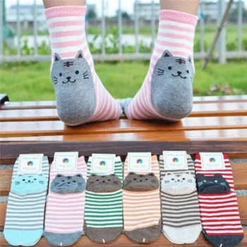 1Pair 3D Animals Striped Cartoon Socks Women Cat Footprints Cotton Socks Floor Harajuku Lovely Art Socks Animal Socks 
1Pair 3D Animals Striped Cartoon Socks Women Cat Footprints Cotton Socks Floor Harajuku Lovely Art Socks Animal Socks