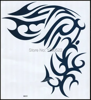 Wholesale 100pcs Large Big Shoulder Tattoo Temporary Body Art Tiger Dragon Series Tattoos Tatuagem Temporaria for Men
Wholesale 100pcs Large Big Shoulder Tattoo Temporary Body Art Tiger Dragon Series Tattoos Tatuagem Temporaria for Men