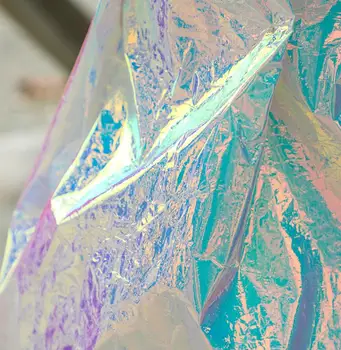 Laser color candy waterproof Imitation leather mirror colorful folds textiles fabric laser wedding gauze party tweed fabric A436
Laser color candy waterproof Imitation leather mirror colorful folds textiles fabric laser wedding gauze party tweed fabric A436