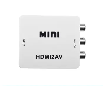 1080P HDMI to AV HDMI to RCA AV2HDMI Mini HDMI to AV Converte Signal Converter for TV,VHS VCR,DVD Records Chipsets Shown HDMI2AV
1080P HDMI to AV HDMI to RCA AV2HDMI Mini HDMI to AV Converte Signal Converter for TV,VHS VCR,DVD Records Chipsets Shown HDMI2AV