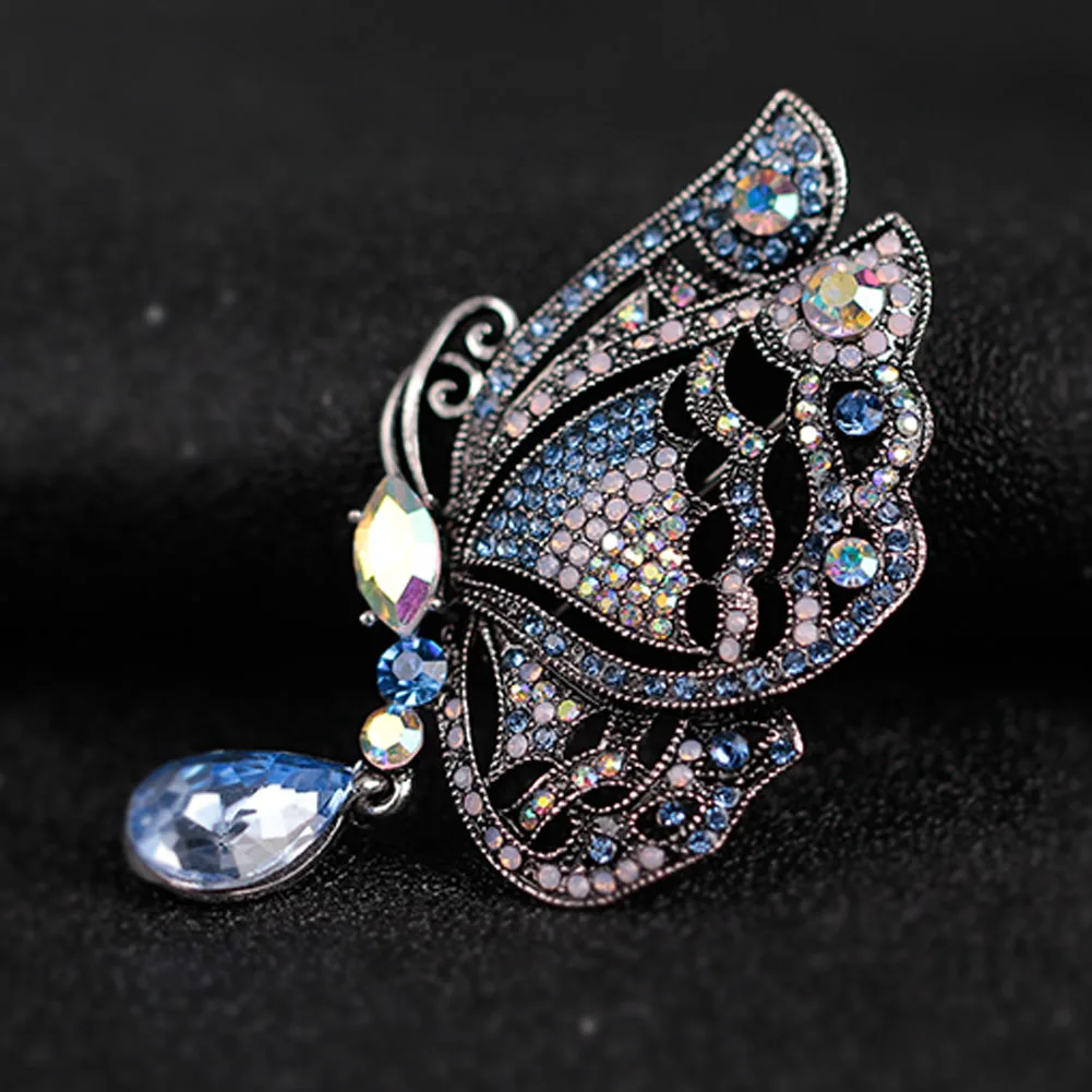 Vintage Large Enamel Butterfly Brooches Women Crystal Wedding Corsage Brooch Jewelry Insect Hijab Pin Up Broches
Vintage Large Enamel Butterfly Brooches Women Crystal Wedding Corsage Brooch Jewelry Insect Hijab Pin Up Broches