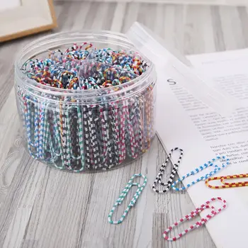 300Pcs 50mm Paper Clips With 6-Grid Storage Case Bright Zebra Colors Photo Clip Bookmark DIY Handmade Decor School Stationery
300Pcs 50mm Paper Clips With 6-Grid Storage Case Bright Zebra Colors Photo Clip Bookmark DIY Handmade Decor School Stationery