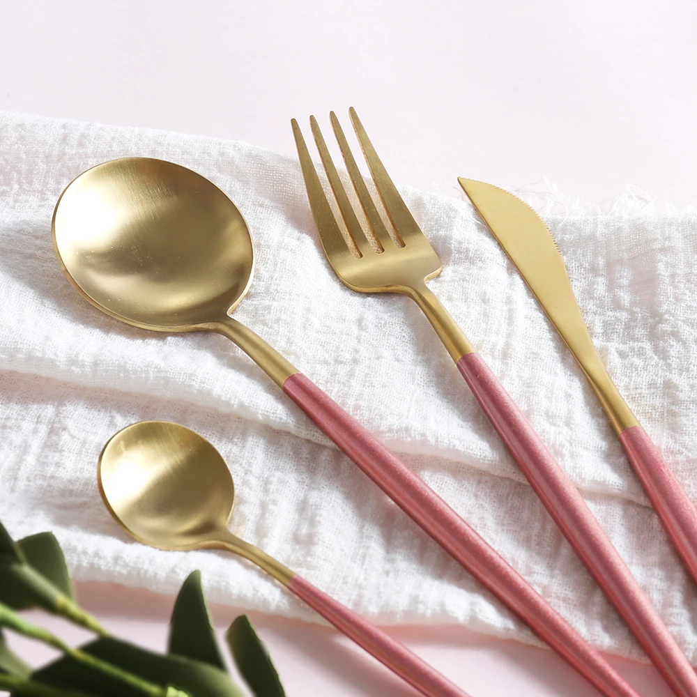 lihuachen 20Pcs/set Dinnerware Set 304 Stainless Steel Black Gold Cutlery Set Knife Fork Set Flatware Tableware Silverware
lihuachen 20Pcs/set Dinnerware Set 304 Stainless Steel Black Gold Cutlery Set Knife Fork Set Flatware Tableware Silverware