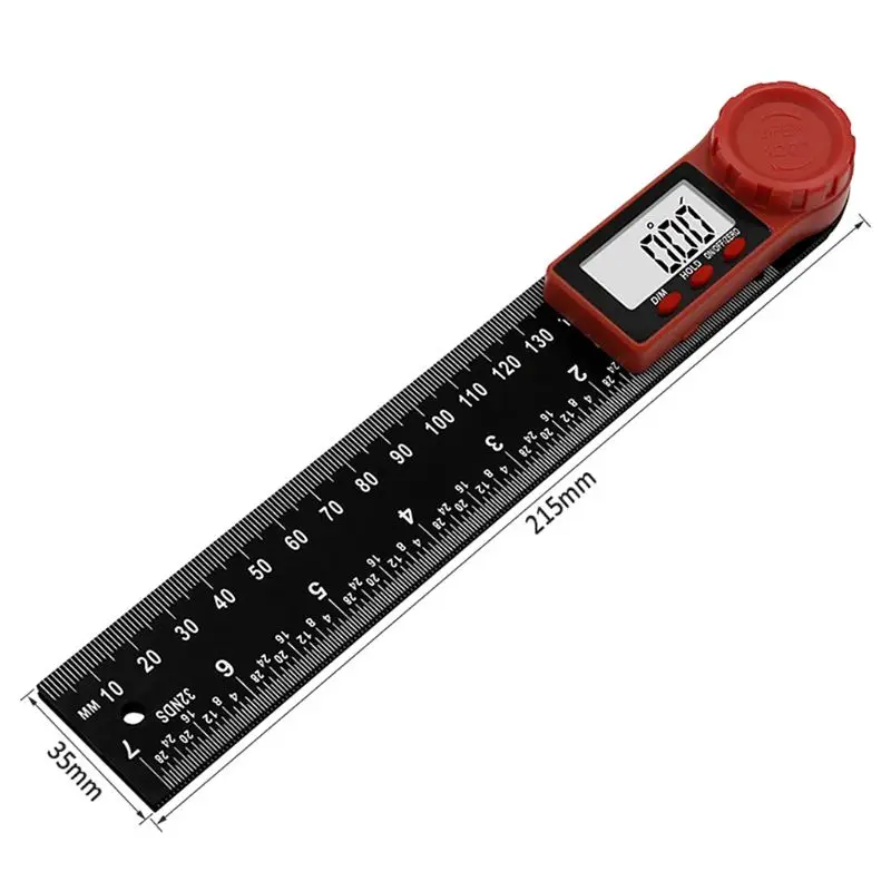 200mm Digital Angle Inclinometer Angle Measure Meter Electronic Goniometer Protractor Finder Measuring Tool Good Quality
200mm Digital Angle Inclinometer Angle Measure Meter Electronic Goniometer Protractor Finder Measuring Tool Good Quality