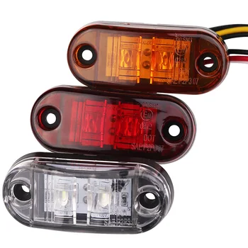 2Pcs 10-30V LED Side Marker Lights For Trucks Side Clearance Marker Light Clearance Lamp For Trailer Red Yellow White Dropship
2Pcs 10-30V LED Side Marker Lights For Trucks Side Clearance Marker Light Clearance Lamp For Trailer Red Yellow White Dropship