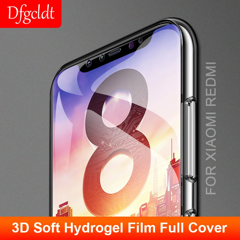 3D мягкая Гидрогелевая пленка полное покрытие для Xiaomi Redmi 6 Pro 6A 5 Plus Note 4X S2 Защита