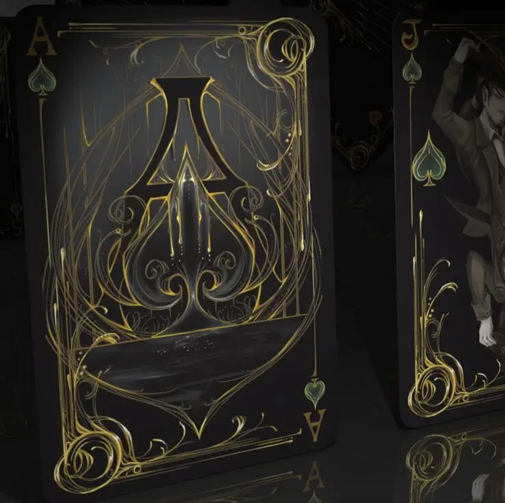 1 Deck Black Exquisite Playing Cards By De'vo & Anika Poker Size Deck USPCC Limited Edition New Sealed Magic Props
1 Deck Black Exquisite Playing Cards By De'vo & Anika Poker Size Deck USPCC Limited Edition New Sealed Magic Props