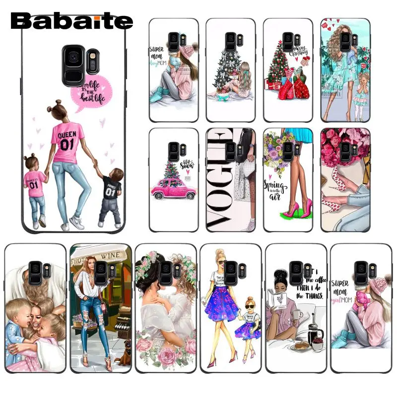 Babaite Brown Hair Baby Mom Girl Queen Christmas Tree Phone Case for Samsung Galaxy S9 plus S7 edge S10 Plus S10E S10lite S8plus
Babaite Brown Hair Baby Mom Girl Queen Christmas Tree Phone Case for Samsung Galaxy S9 plus S7 edge S10 Plus S10E S10lite S8plus
