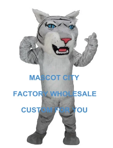 Professional Grey Wildcat Mascot Adult Size Mascotte Outfit Suit Fancy Dress for Holiday Party Celebration Cosply SW620
Professional Grey Wildcat Mascot Adult Size Mascotte Outfit Suit Fancy Dress for Holiday Party Celebration Cosply SW620