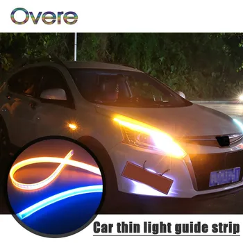 OVERE Cars DRL LED Daytime Running Lights Car Turn Signal Guide Strip For Ford mondeo mk4 mk3 Chevrolet Cruze Aveo Accessories
OVERE Cars DRL LED Daytime Running Lights Car Turn Signal Guide Strip For Ford mondeo mk4 mk3 Chevrolet Cruze Aveo Accessories