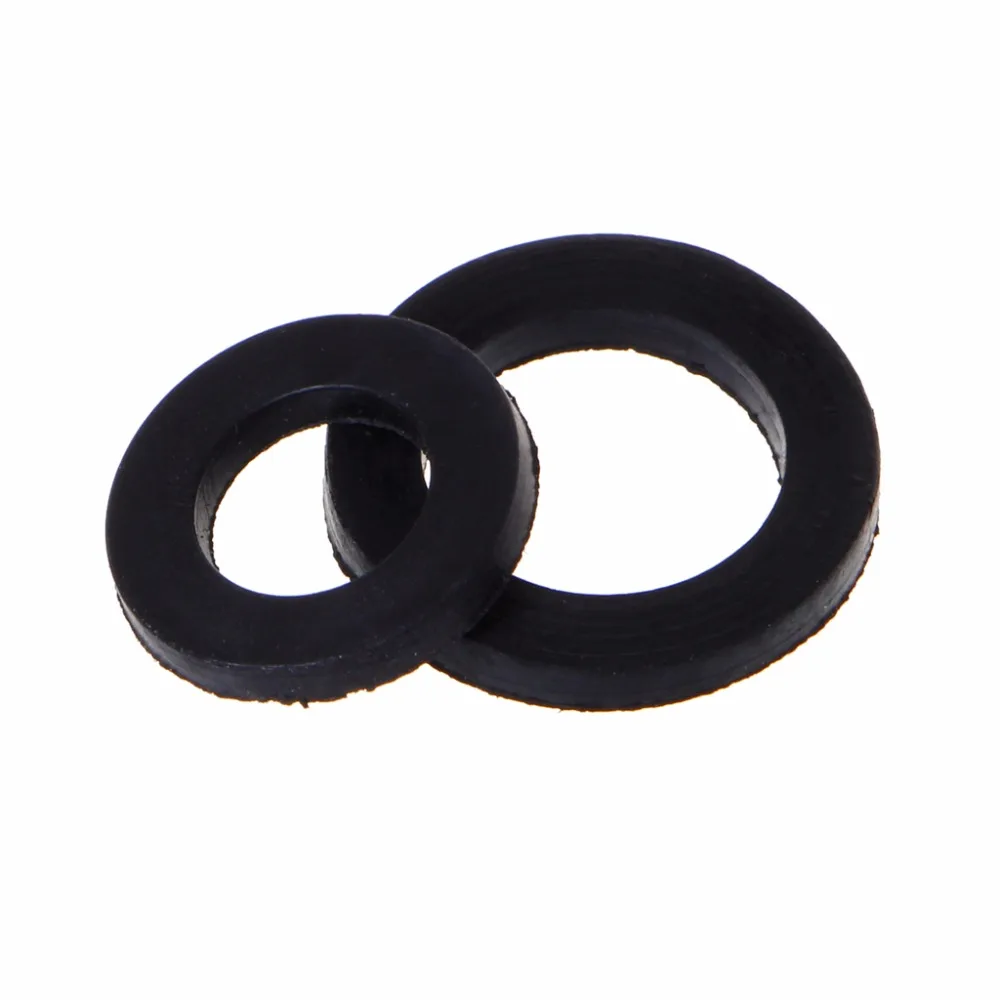 100x Black O-Ring Hose Gasket Flat Rubber Washer Sealing Ring 20x10x5MM 