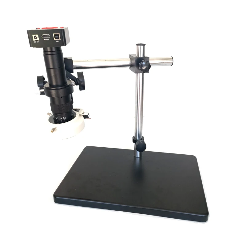 Remote control 21MP 1080P HDMI USB Digital microscope camera 10X 180X 300X C-Mount zoom lens for phone BGA IC Motherboard repair
Remote control 21MP 1080P HDMI USB Digital microscope camera 10X 180X 300X C-Mount zoom lens for phone BGA IC Motherboard repair