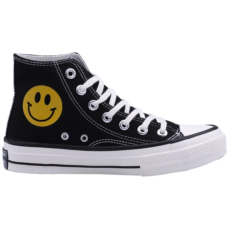 Cute New Arrival Fashion Women Flat Sneakers High Top Unisex Canvas Shoes Rubber Waterproof Summer Flats for Couple
Cute New Arrival Fashion Women Flat Sneakers High Top Unisex Canvas Shoes Rubber Waterproof Summer Flats for Couple
