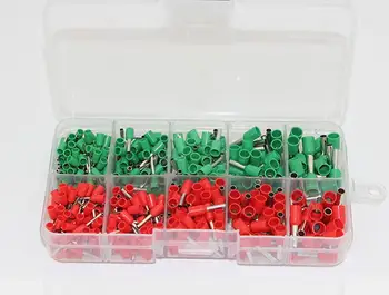 600pcs/set 2 colors tube terminals Connector Cord Pin End Cable wire Bootlace Ferrules kit for 22~12AWG 
600pcs/set 2 colors tube terminals Connector Cord Pin End Cable wire Bootlace Ferrules kit for 22~12AWG