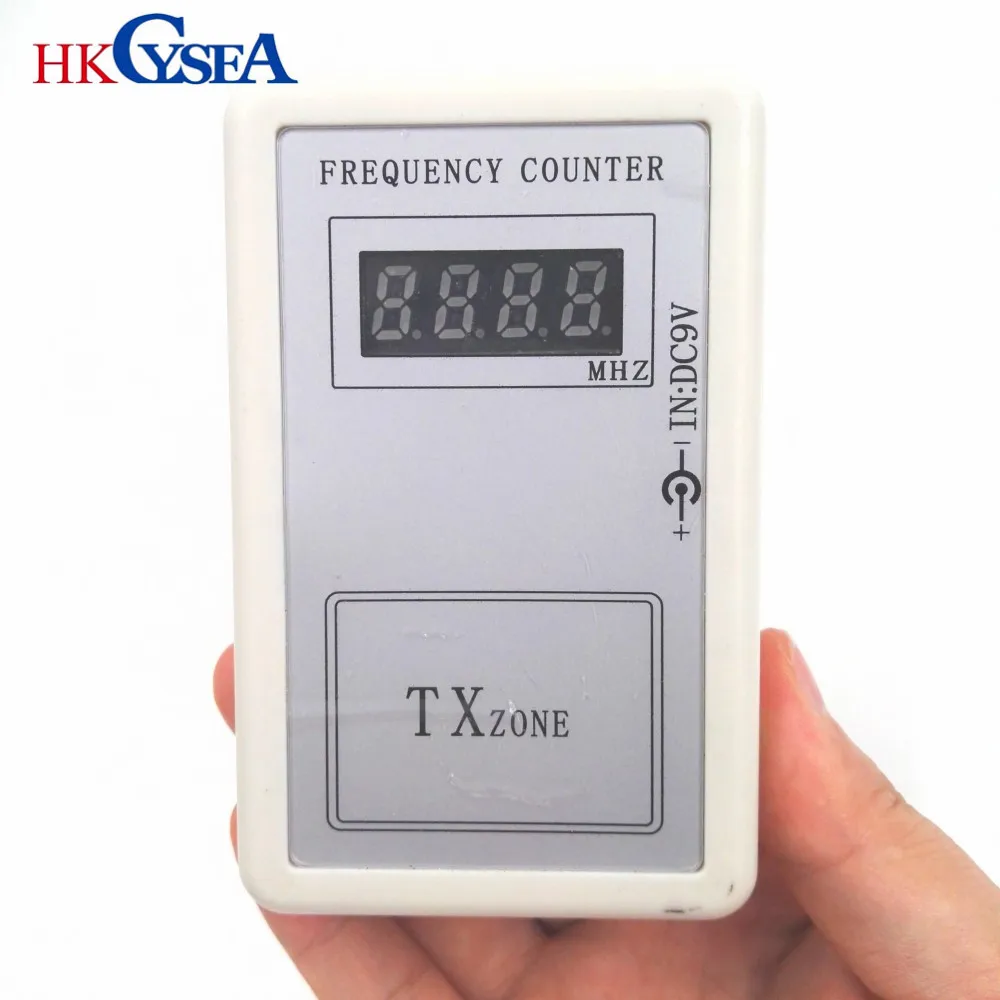 Wireless Remote Control Frequency Counter Indicator Detector Transmitter Scanner Wavemeter Measurement Cymometer 250-450MHZ
Wireless Remote Control Frequency Counter Indicator Detector Transmitter Scanner Wavemeter Measurement Cymometer 250-450MHZ