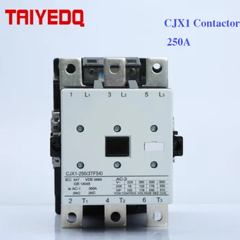 CJX1 AC contactor 250A CJX1-250/22 3TF54 Magnetic contactor, 3Pole Industry control contactor 24V 220V 380V 2NO 2NC
CJX1 AC contactor 250A CJX1-250/22 3TF54 Magnetic contactor, 3Pole Industry control contactor 24V 220V 380V 2NO 2NC