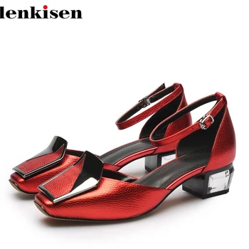 Lenkisen genuine leather strange med heels shallow career gentlewomen dating metal buckle recommend vintage women shoes L9f1
Lenkisen genuine leather strange med heels shallow career gentlewomen dating metal buckle recommend vintage women shoes L9f1