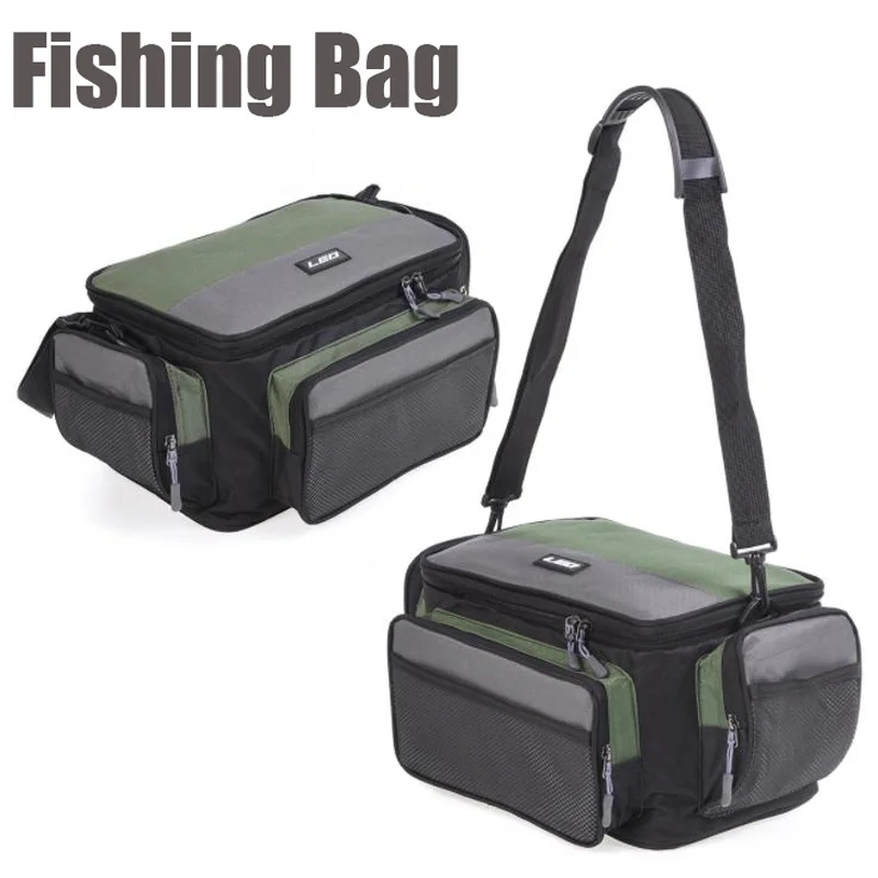 Multi-Purpose Outdoor Fishing Bag For Lure/Teel/Line Waterproof Heat Zipper Outdoor Shoulder tackle bag For Fishing Gear
Multi-Purpose Outdoor Fishing Bag For Lure/Teel/Line Waterproof Heat Zipper Outdoor Shoulder tackle bag For Fishing Gear