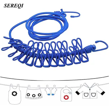 SEREQI Environmentally Durable Outdoor Travel Portable Windproof Elastic Clothesline Clip Economical Interior Space Hanger
SEREQI Environmentally Durable Outdoor Travel Portable Windproof Elastic Clothesline Clip Economical Interior Space Hanger