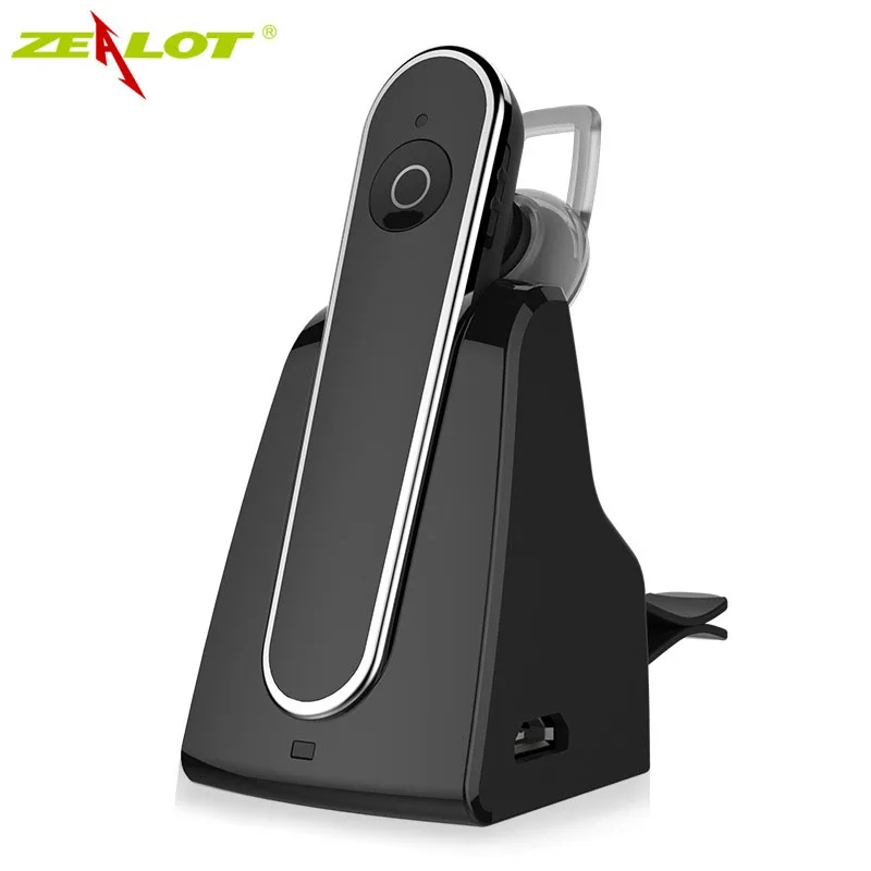 Image Car Bluetooth Headset Zealot E5 Wireless Earbuds Smallest Bluetooth Headset Super Mini Earphone Wirless Earphone Handsfree 2 In1