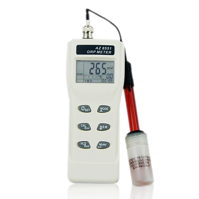 New Professional High Quality Precision ORP Meter Water Quality Tester AZ-8551 Handheld Portable Digital Water Quality Analyzer
New Professional High Quality Precision ORP Meter Water Quality Tester AZ-8551 Handheld Portable Digital Water Quality Analyzer