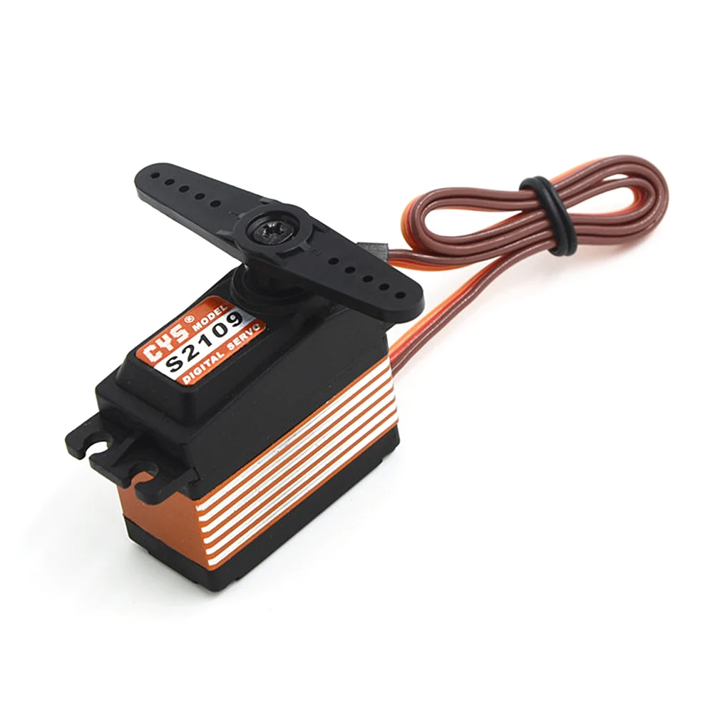 CYS-S2109 11Kg High Torque Servo Metal Gear Digital Steering Servo RC Servo for 600 RC Helicopter Airplane Car Boat
CYS-S2109 11Kg High Torque Servo Metal Gear Digital Steering Servo RC Servo for 600 RC Helicopter Airplane Car Boat