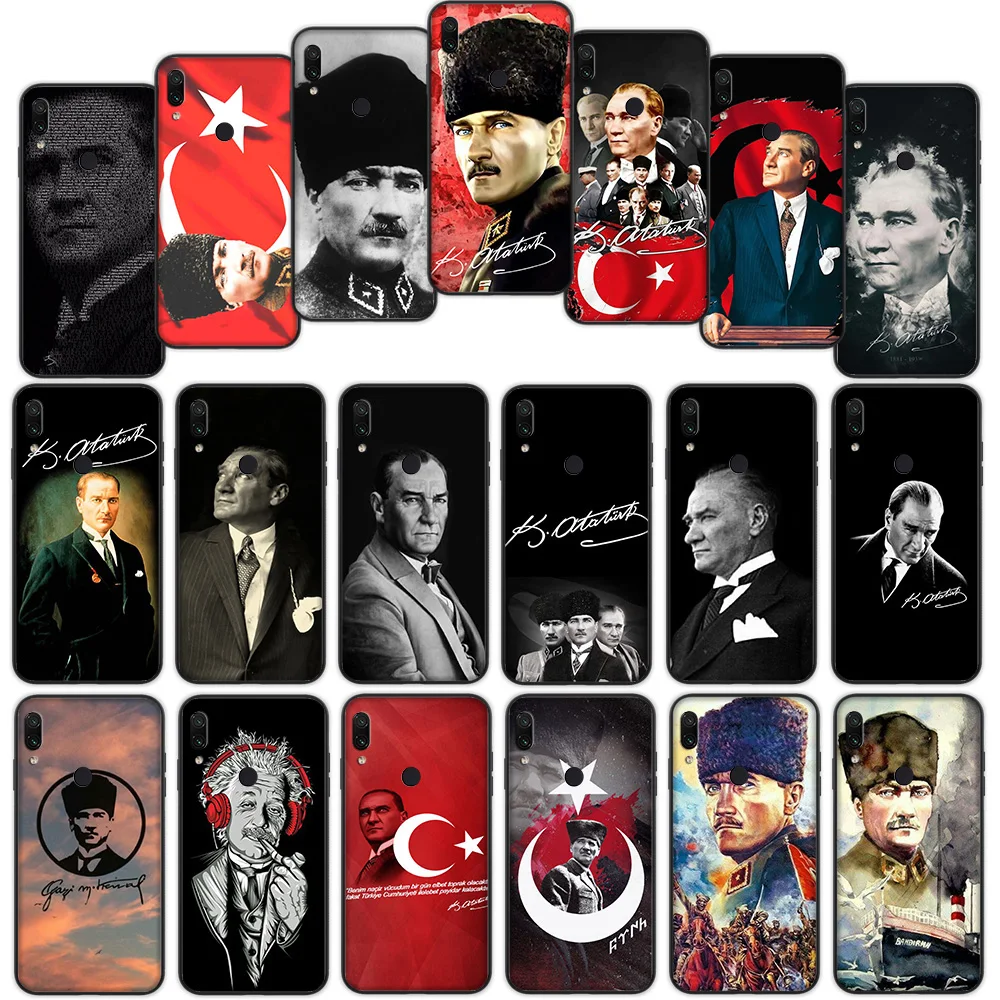 Turkey Mustafa Kemal Ataturk Soft Cover Case for Xiaomi Redmi Note 7 4 4X 6 Pro 5 Plus 5A 6A Go S2
Turkey Mustafa Kemal Ataturk Soft Cover Case for Xiaomi Redmi Note 7 4 4X 6 Pro 5 Plus 5A 6A Go S2