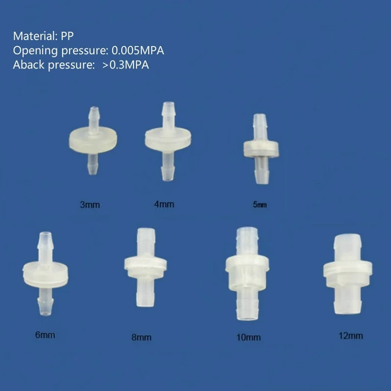 Description Picture 2 of item50PCS PP Plastic Aquarium Check Valve /Ozone Non/No Return Valve Prevent Water Back to Pump Size 3mm, 4mm,5mm,6mm,8mm,10mm,12mm