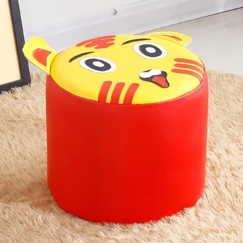 Cartoon Small Leather Pier Cute Creative Stool Stool Sofa Bench Change Shoes Stool Coffee Table Foot Stool Children Round Leathe 
Cartoon Small Leather Pier Cute Creative Stool Stool Sofa Bench Change Shoes Stool Coffee Table Foot Stool Children Round Leathe