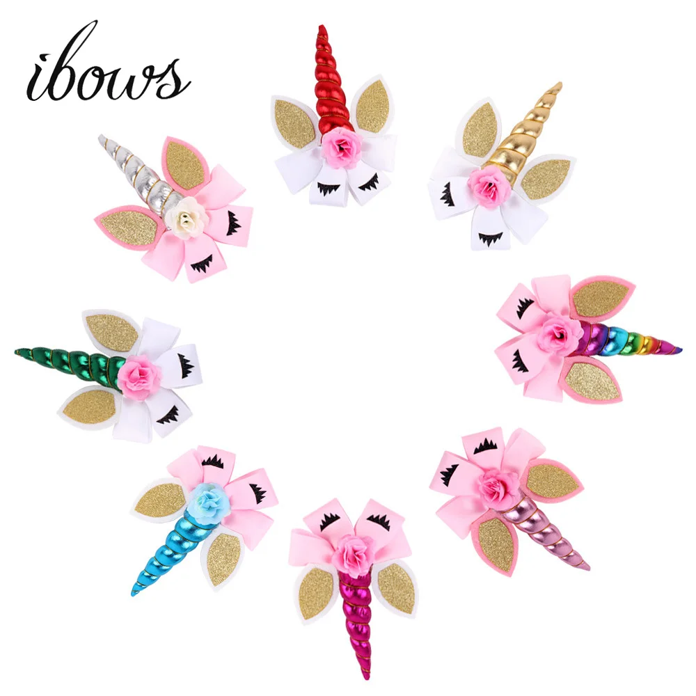 8" Rainbow Unicorn Horn Hair Bow With Clip For Girls Kids Handmade Glitter Cat Ear Bow Hairgrips Unicorn Party Hair Accessories
8" Rainbow Unicorn Horn Hair Bow With Clip For Girls Kids Handmade Glitter Cat Ear Bow Hairgrips Unicorn Party Hair Accessories