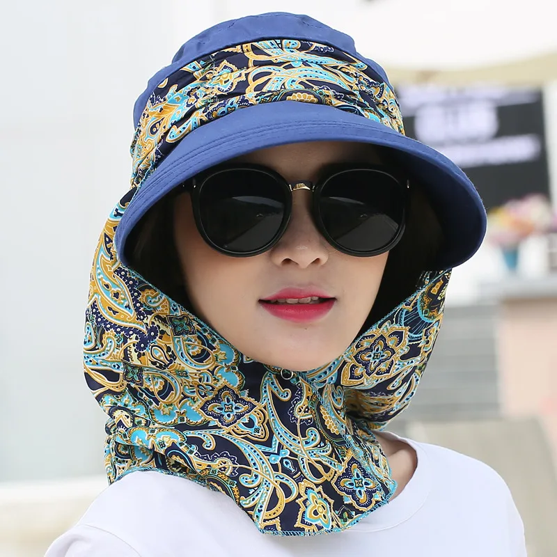 Women Ladies Foldable Summer Sun Hats Anit-UV Wide Brim Sun Hat Face Neck Protection Outdoor Beach Caps FS0328
Women Ladies Foldable Summer Sun Hats Anit-UV Wide Brim Sun Hat Face Neck Protection Outdoor Beach Caps FS0328