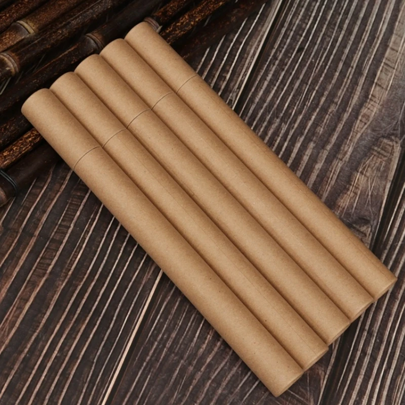 100pcs Kraft Paper Incense Tube Incense Barrel Small Storage Box for 10g 20g Joss Stick Convenient Carrying Paper perfume tube
100pcs Kraft Paper Incense Tube Incense Barrel Small Storage Box for 10g 20g Joss Stick Convenient Carrying Paper perfume tube