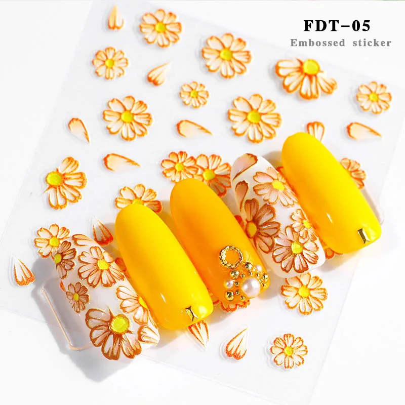 5D Engraved Nails Sticker Flower Template Decals Tool DIY Manicure Decor Tools JIU55
5D Engraved Nails Sticker Flower Template Decals Tool DIY Manicure Decor Tools JIU55